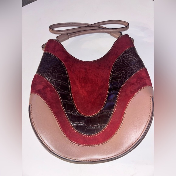 A.TESTONI Handbags - A. TESTONI WOMENS LEATHER BAG MADE ITALY Genuine Leather Shoulder Bag